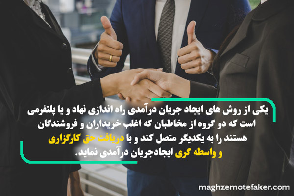 جریان های درامدی در بوم کسب و کار