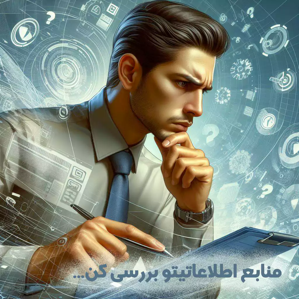 بررسی منابع اطلاعاتی در تفکر نقاد